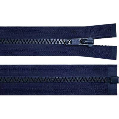 Pro Háčkování Kostěný zip No 5 délka 60 cm tmavě modrý