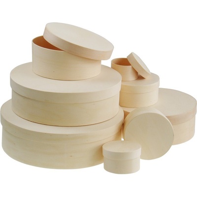 Meyco Preglejkový okrúhly box 20,5 cm výška 6 cm