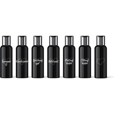 Nanolab Sada cestovních lahviček na kosmetiku 7 x 100 ml