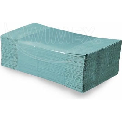 Wimex Recy ZZ jednovrstvové zelený 25 x 23 cm 5000 ks