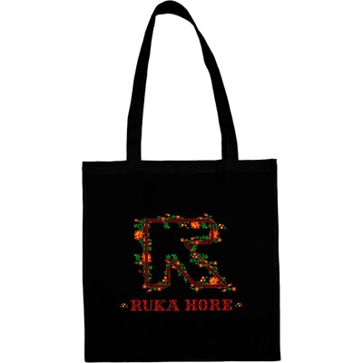 Taška Ruka Hore Logo Folk Unisex Čierna
