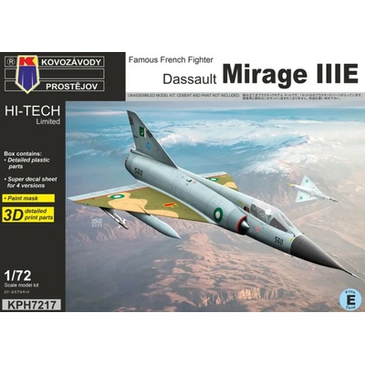 Mirage Kovozávody Prostějov Dassault IIIE HI-TECH Limited 1:72