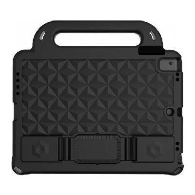 Устойчив кейс от пяна за деца с място за Apple Pencil за iPad 9, 7" (2017/2018) / Air 1 / 2 / Pro 9, 7" - черен (69794)