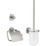 GROHE QuickFix Start - Комплект аксесоари за тоалетна 3 в 1, „Supersteel 41204DC0 (41204DC0)