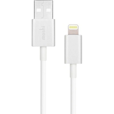 Moshi USB кабел за iPhone с Lightning порт (100 см) - Moshi Lightning to USB Cable (бял) (99MO023119)