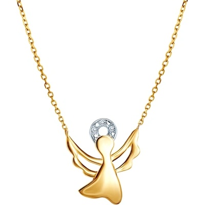 SAVICKI Ангелско колие: злато. диаманти