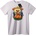 NOONEBRAND Тениска Плюшено Мече с Тикви за Хелоуин - 2XL, White