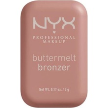 NYX Professional Makeup Buttermelt Bronzer vysoce pigmentovaný a dlouhotrvající bronzer 01 Butta Cup 5 g