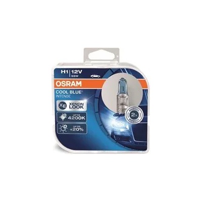 OSRAM cool blue intense® h1 12v 55w комплект (ocbi1-duo h1)