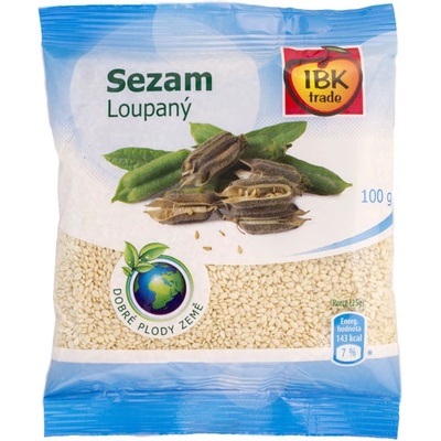 Najtelo Sezamové semienka biele lúpané 100 g