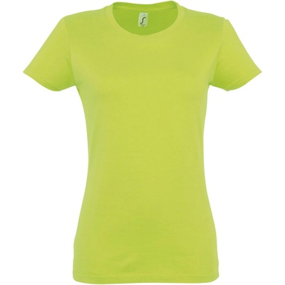 SOĽS Imperial Dámske triko s krátkym rukávom SL11502 Apple green