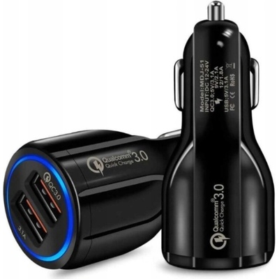 KRAFT&DELE USB adaptér do auta QUICK CHARGE 2xUSB 3,1A KD1235