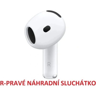 Apple AirPods 4 náhradný sluchátok A3050 pravý