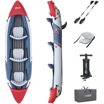 Bestway 65132 Hydro-Force Каяк за 3 души Rapid X3 381 x 100 x 44 cm