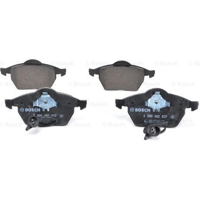 BOSCH Sada brzdových platničiek kotúčovej brzdy 0986460937