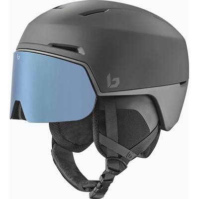 Bollé Скиорска каска Bollé X-Fusion Pure mineral black matte/brown/blue