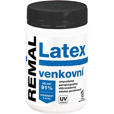 Remal latex vnitřní 0,8 kg bílý