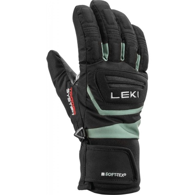 Leki Griffin 3D Junior black-dusty green