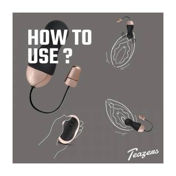 Boss of Toys Teazers Vibrating Egg With Remote Control