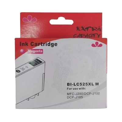 Compatible ГЛАВА ЗА BROTHER DCP J100/J105/MFC J200 - Magenta - HIGH CAPACITY - LC525XLM (LC-525XLM) - PN BI-LC525XLM - NEOMAX (BI-LC525XLM)