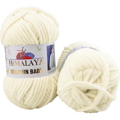 Himalaya příze Dolphin Baby 80308/2 Smetanová – Zboží Dáma