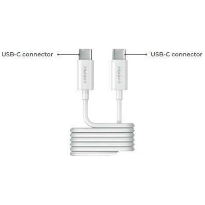 2-Power 2PUC1M04W USB-C to USB-C, 1m