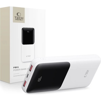 Tech-Protect 10000 mAh PB01 White