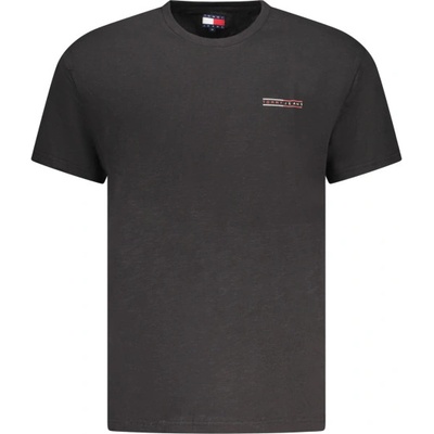 Tommy Hilfiger Мъжка тениска с къс ръкав tommy hilfiger, Размер xl, Цвят Черен (dm0dm21303_nebds)