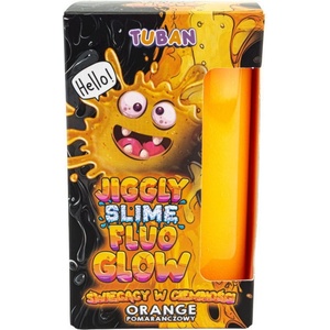 TUBAN Слайм Tuban Jiggly Slime - Fluo Glow, оранжев, 430 g (TU3822) - baby