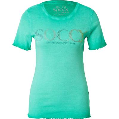 Soccx Тениска 'HOLLY' зелено, размер S