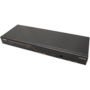 Aten KH-2508A CAT5 KVM 8-port, dvě konzoly