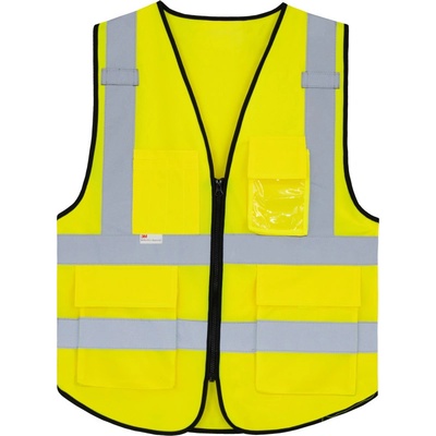 Korntex vesta KXPMF Munich Hi-Vis mulitifunkční reflexní hi vis yell