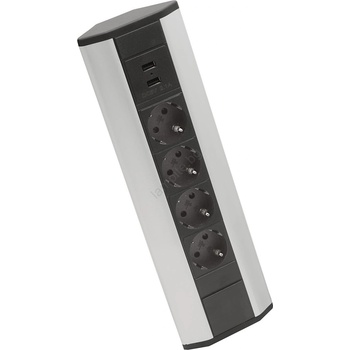 Delight 4 Plug + 2 USB (20484)
