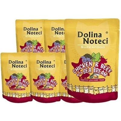 Dolina Noteci Superfood Cat Kuře, hovězí a cejn 85 g