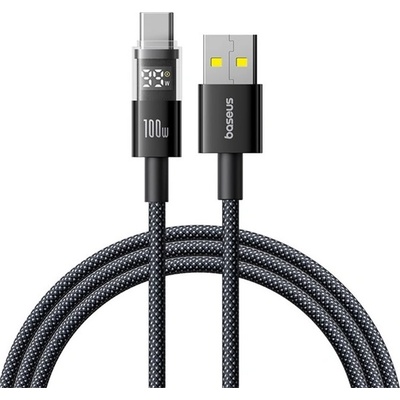 Baseus Кабел за данни BASEUS DISPLAY II USB - Type-C, 100 cm, ЧЕРЕН P10382701121-00 (P10382701121-00)