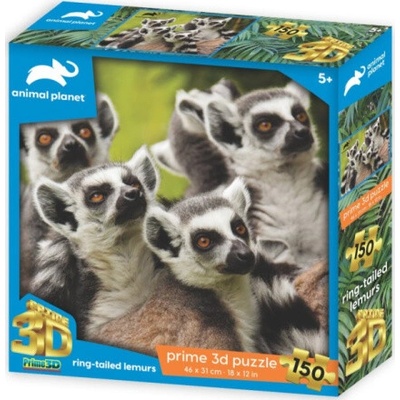 PRIME 3D Puzzle Lemur kata 150 ks