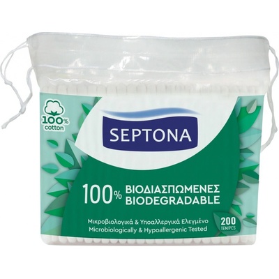 Septona Bio tyčinky do uší 200 ks