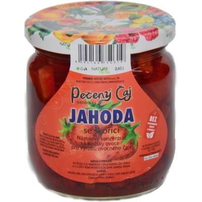 NATURE NoTea Pečený čaj Jahoda se skořicí 430 ml