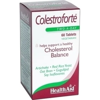 HEALTHAID Хранителна добавка за нормализиране на холестерол, Health Aid Colestroforte 60tabs