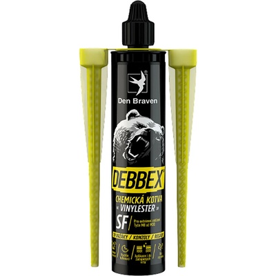 Den Braven Chemická kotva VINYLESTER SF Typ: kartuše, Barva: šedá, Balení (ml): 280 ml