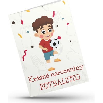 NA HŘIŠTI Fotbalové přání – Krásné narozeniny, Fotbalisto