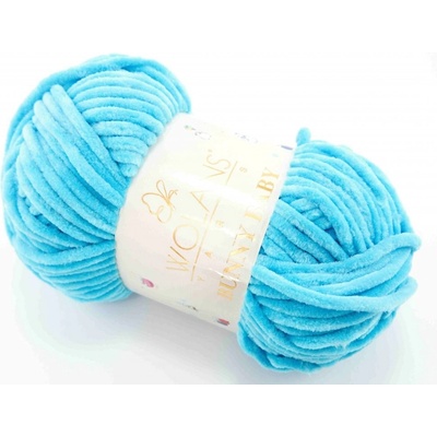 Bunny Baby - tyrkysovo modrá 100 - 12