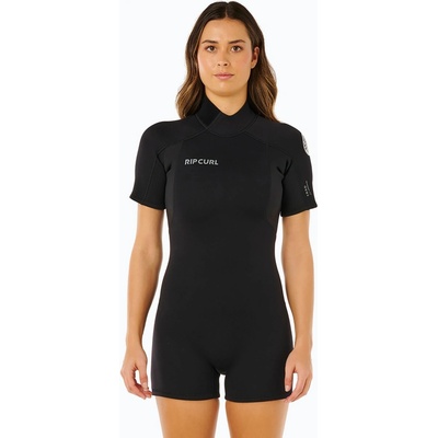 Dámský Rip Curl Trad 2/2 mm Back Zip Springsuit black