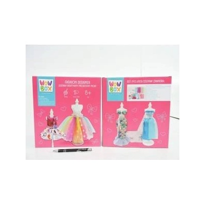 TM Toys Creative set for children Wow Box for fashion design Tm Toys (WOW0276)