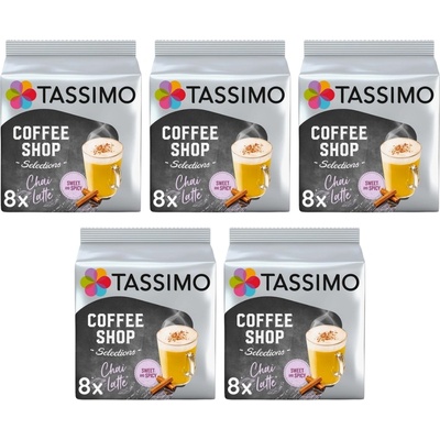Douwe Egberts Tassimo Chai Latte 2x8 броя Кашон 5 опаковки