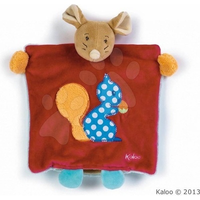 KALOO plyšová myška Colors-Doudou Puppet Mouse Squirrel
