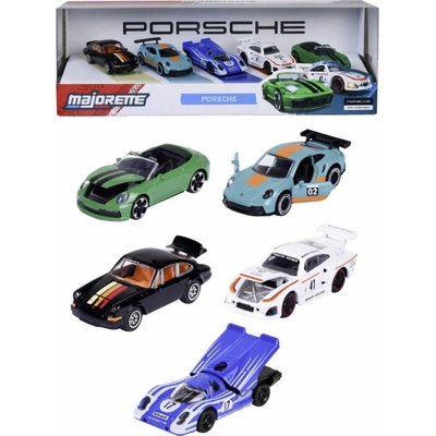 MAJORETTE Sada vozidel PORSCHE 5 ks