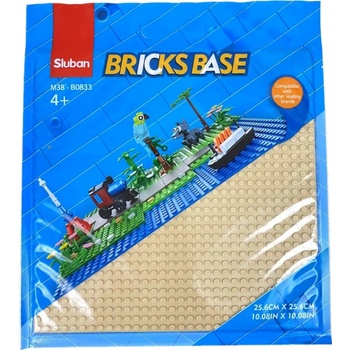 Sluban B0833C Základní deska 25.6 x 25.6 cm zelená