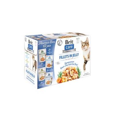 Brit Care Cat Fillets in Jelly Flavour box 12x85g
