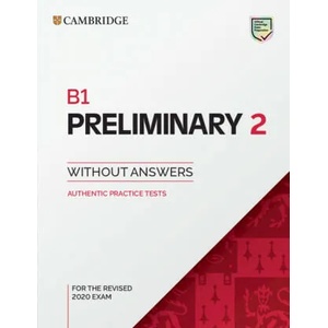 B1 Preliminary 2 Student's Book without Answers (ISBN: 9781108748759)